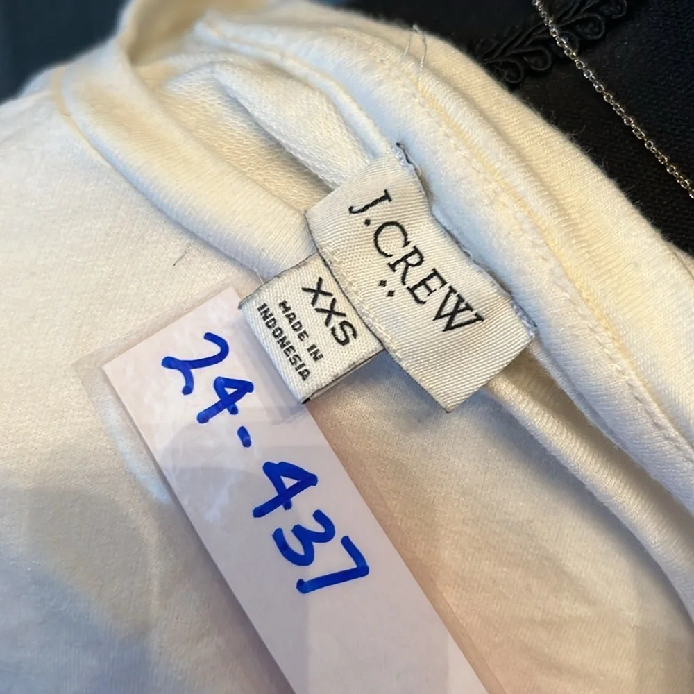 White J. Crew Long Sleeve